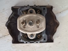 interruttori elettrici usati con placche in ottone