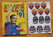 IL GRANDE CALCIO'91- VALLARDI -ALBUM E FIGURINE(MANCA SOLO LAN°66)