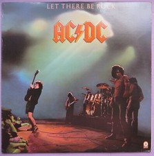 AC/DC - LET THERE BE ROCK - ATCO  LP  MADE IN USA 1977 EX/EX+