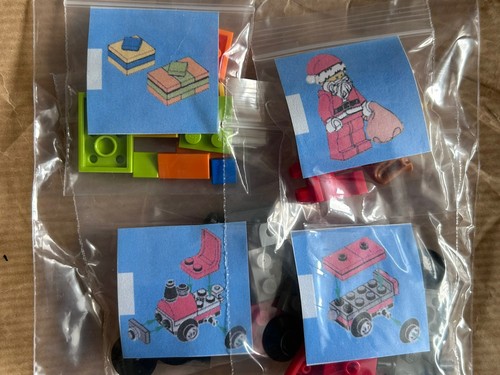 Lego treno babbo natale 2 - treno,