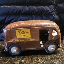 Vintage Banner Jewel Tea Van