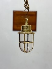 Coppia di Luci Nave in Ottone