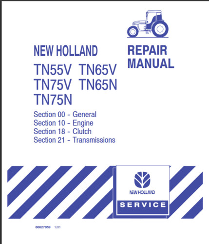 New holland tn55v - tn55v,, tn65v