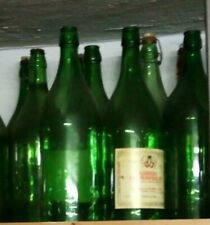 Bottiglie in vetro 2 litri Lotto 6 bottiglioni verdi