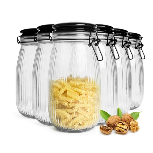 Barattoli vetro 4l con - barattoli, di