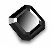 1 pezzo 0,50 ct diamante nero