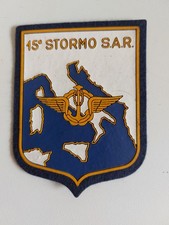 AERONAUTICA AVIAZIONE PATCH GOMMATA 15° STORMO SAR