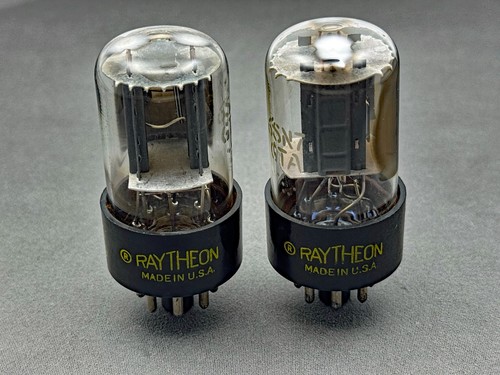 Raytheon 6sn7gta tubi - (2),