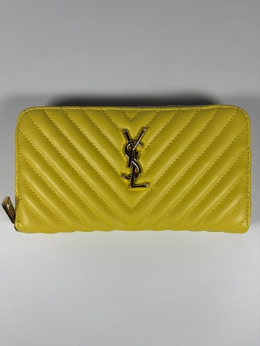 Portafoglio ysl zip giallo - zip, e