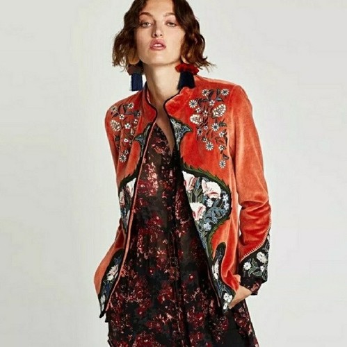 Giacca boho aperta - in, velluto