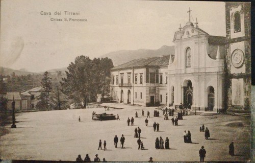 Cartolina antica cava - cava, de'