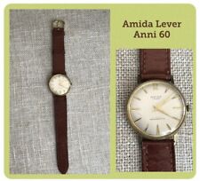 Orologio Amida Lever Vintage - Carica Manuale-Anni 60- Calibro Amida 535 - mm 36