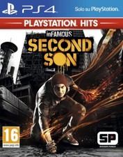 INFAMOUS SECOND SON PS4 ITALIANO NUOVO MAI APERTO CONSEGNA 24/48H CON BRT