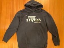 Felpa con cappuccio Flyfish Journal uomo XL