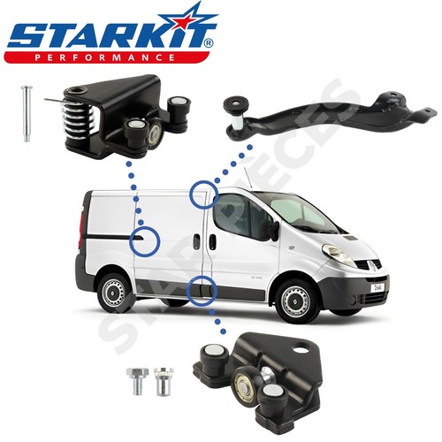 Kit rulli porta laterale - kit,