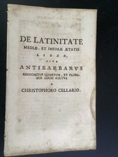 DE LATINITATE mediæ et