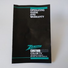 Zenith Custom Series TV