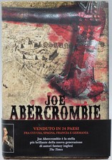 joe abercrombie the heroes gargoyle 1 edizione copertina rigida fascetta