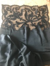 sciarpa stola in seta 1920-30 vintage