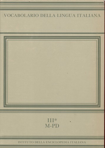 Vocabolario della lingua