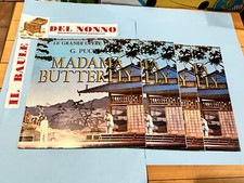 LE GRANDI OPERE LIRICHE PUCCINI MADAMA BUTTERFLY 4 vinilI FABBRI 1969 L