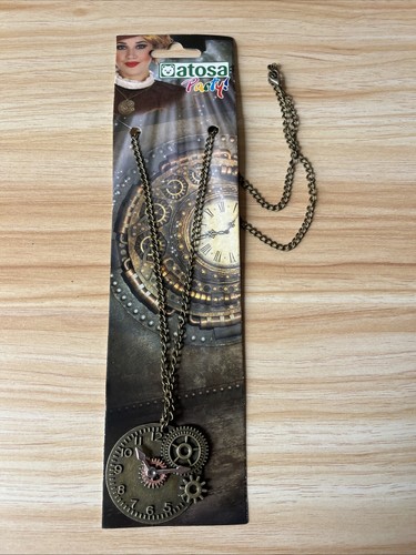 Collana tempo con orologio - collana,