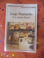 Book libro IL FU MATTIA PASCAL