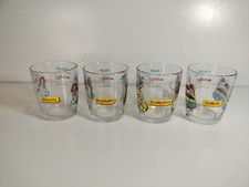  SET 4 BICCHIERI NUTELLA SEGNI