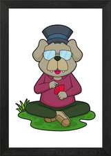 Carte da poker cane con