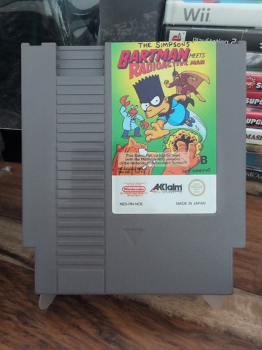 Nes simpsons bartman - bartman, meets