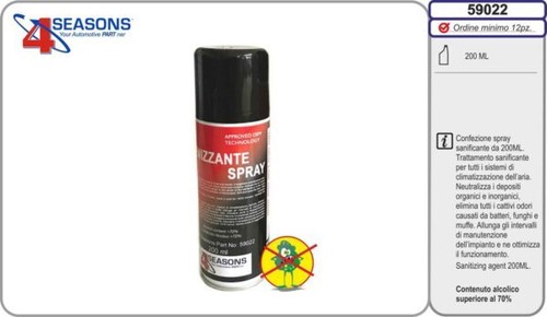 Bombola spray sanificante - , da
