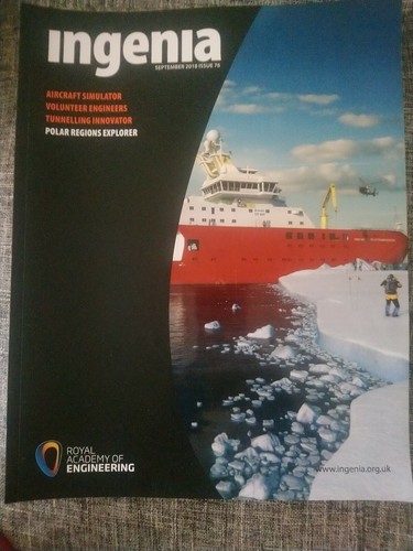 Ingenia engineering magazine - ingenia,