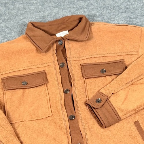 Camicia oversize piccola pile