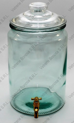 Vaso cilindro litri vetro - 6,