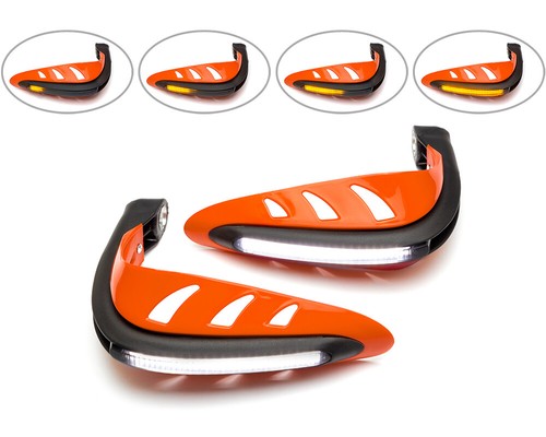Paramani moto arancione - arancione, con