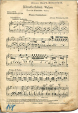 Vita artistica, valzer, Johann