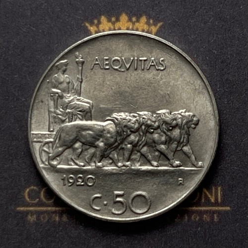 Centesimi leoni 1920 - 50,