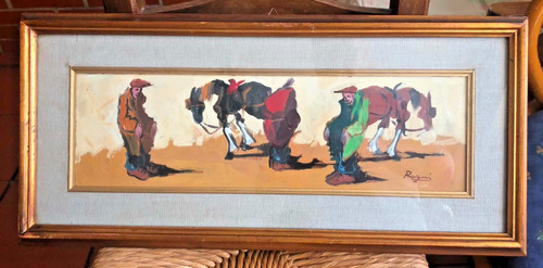 Basso ragni dipinto ad olio - -,