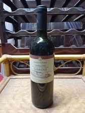 Bottiglia Vino Rosso "Nebbiolo Langhe DOC Alte Rocche Bianche" Del 2000