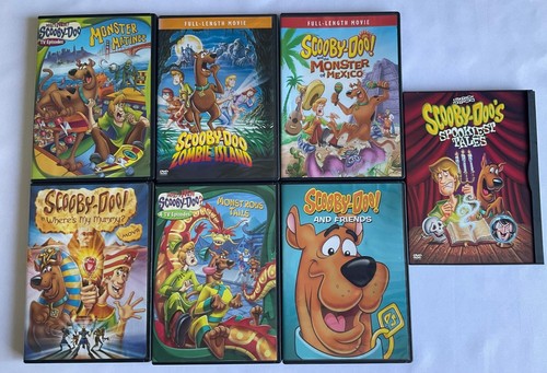 Scooby doo lot 7 dvds - lot,
