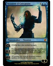 MTG - TEZZERET IL CERCATORE FOIL - TEZZERET THE SEEKER FOIL - MAGIC - ITA - MINT