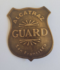 Distintivo Guardia Alcatraz da