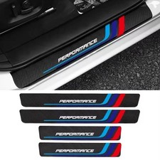 ADESIVI BATTITACCO AUTO FIBRA DI CARBONIO per BMW M Performance M3 M4 M5 E46 E9O