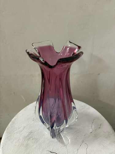Vaso murano vetro sommerso - vaso,