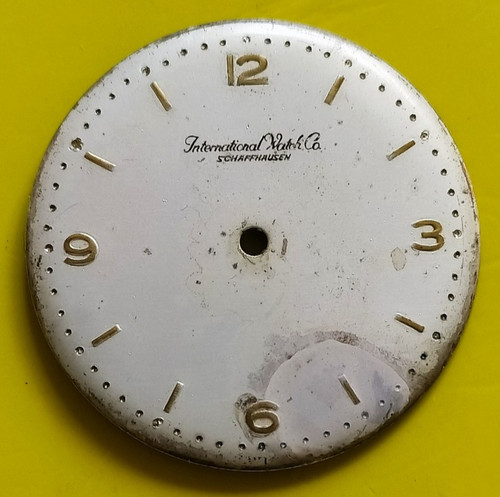 Quadrante vintage iwc mm - quadrante,