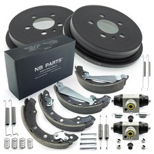 2x Tamburo Freno Ganasce 2x