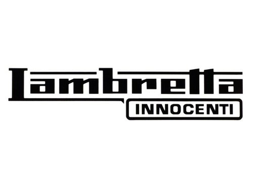 Adesivo scooter lambretta - lambretta, x2