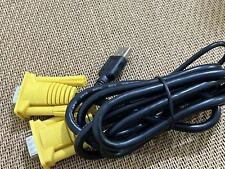 2pcs Monitor VGA Maschio a VGA