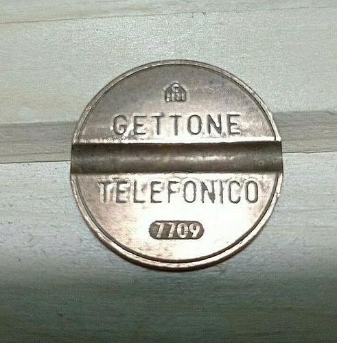 Gettone telefonico 7709 - telefonico,