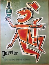 Raymond Savignac - Poster-  Perrier acqua minerale - OFFRI ORA! BID NOW!